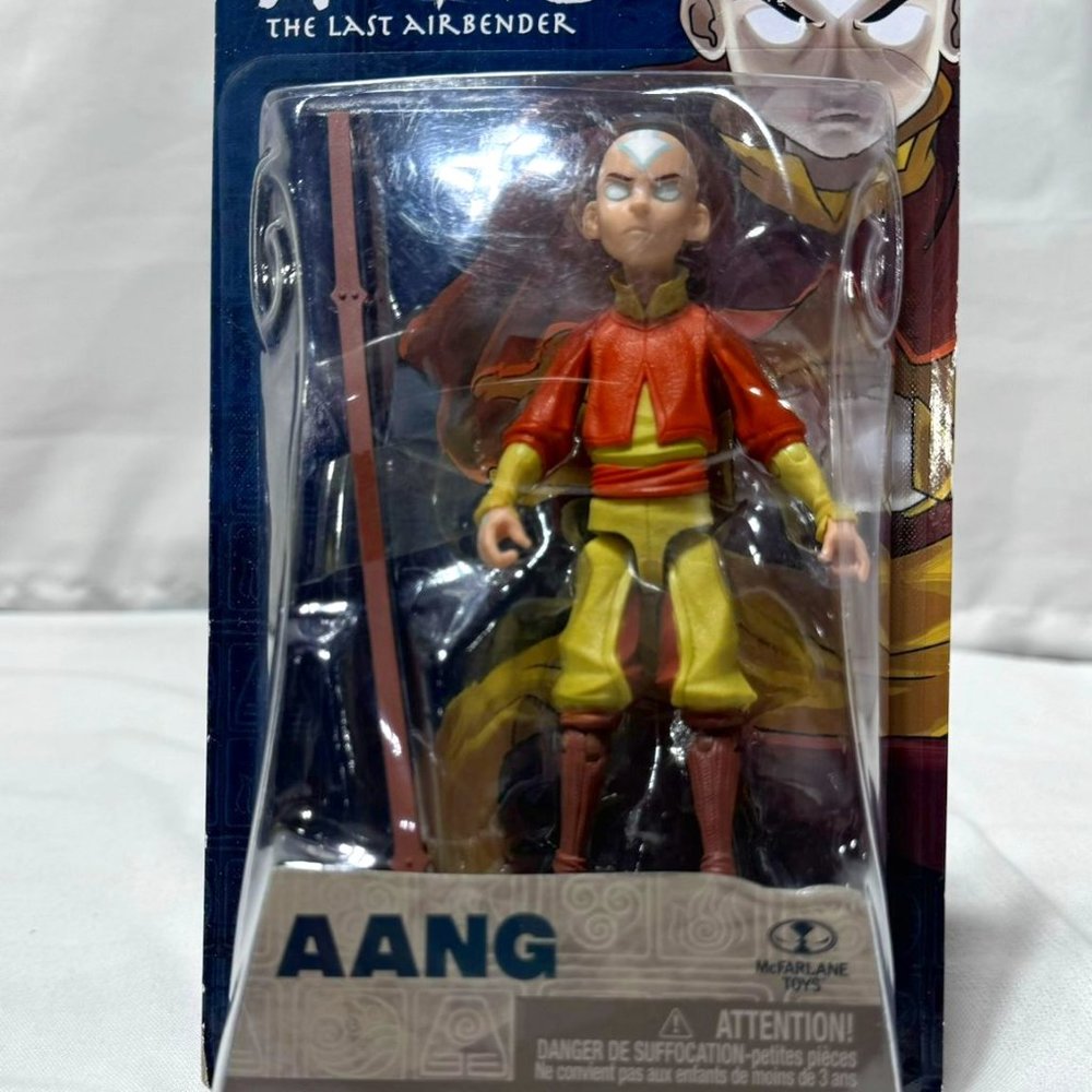 Avatar The Last Airbender WV2 Aang Avatar State Action Figure 5"